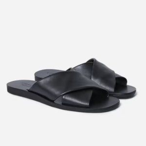 Everlane - The Day Crossover Sandal - Black - 9.5